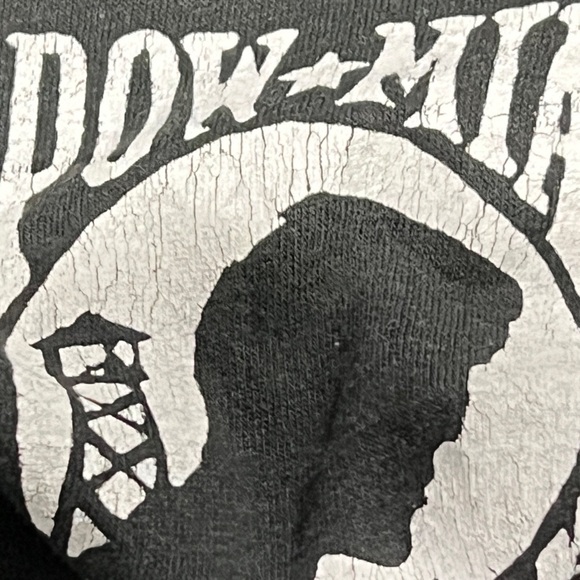 VTG POW MIA Dousman Wisconsin Single Stitch 1987 Crewneck Top Tee Tshirt - Picture 3 of 3